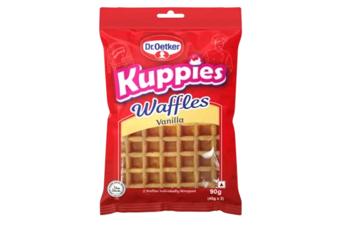 Dr. Oetker Kuppies Waffles Vanilla