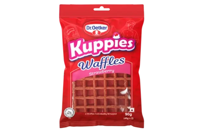 Dr. Oetker Kuppies Waffles Strawberry
