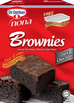 Dr. Oetker Brownies Dark Chocolate