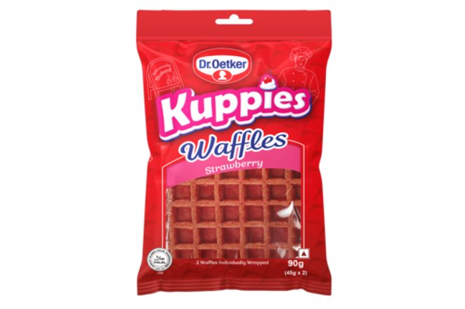 Dr. Oetker Kuppies Waffles Strawberry